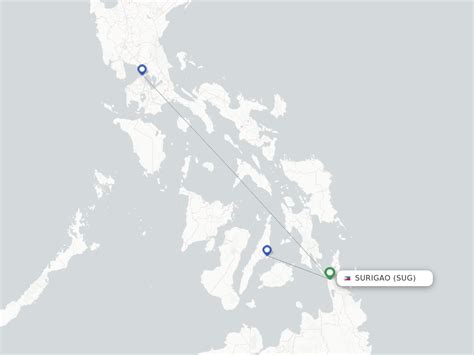 $37 Flights from Davao (DVO) to Surigao (SUG) .